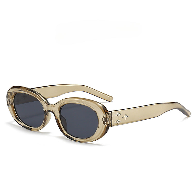 Wholesale Elliptical Frame PC Y2K Sunglasses